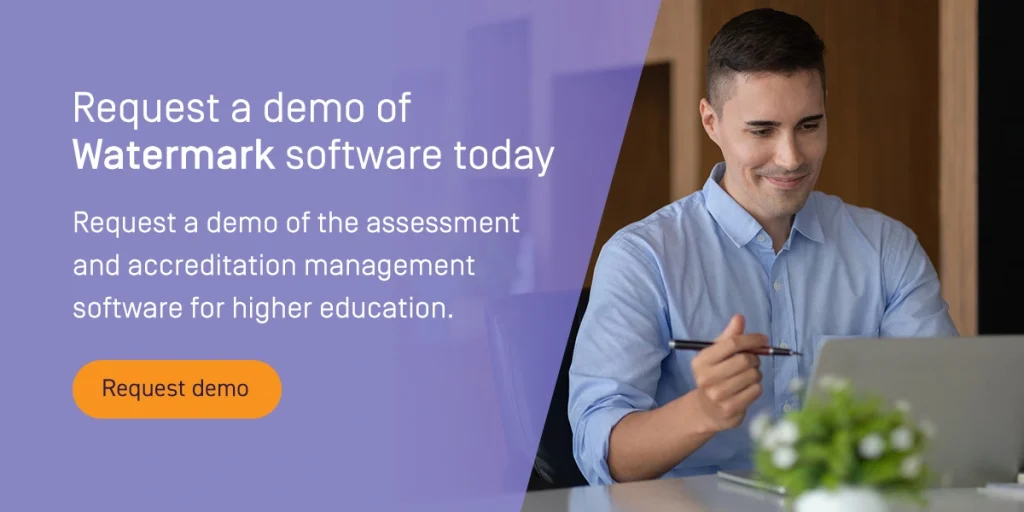 Request a demo of Watermark software today