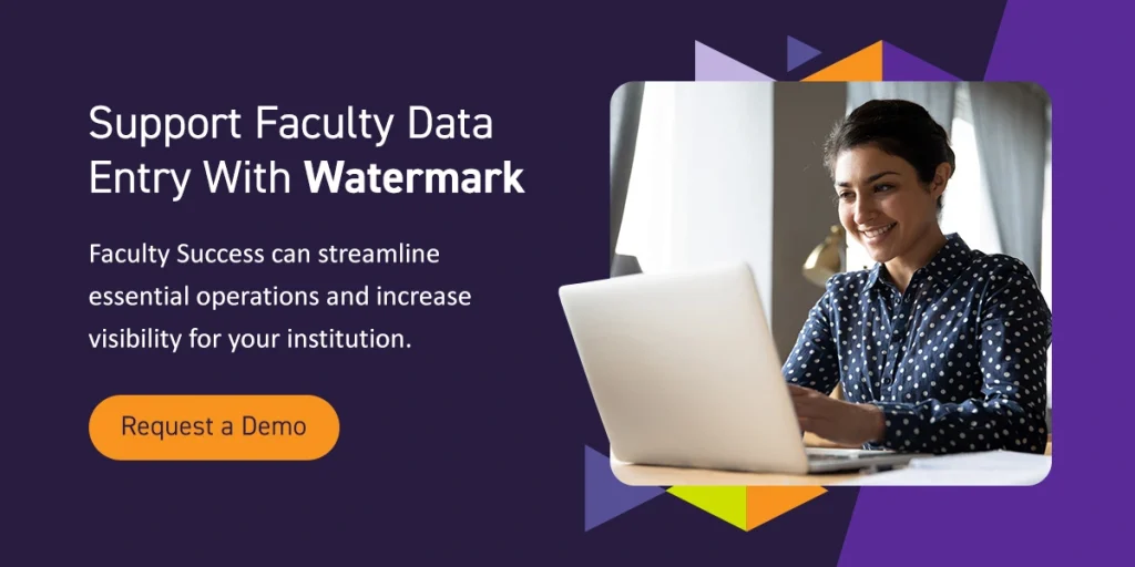 Support Faculty Data Entry With Watermark