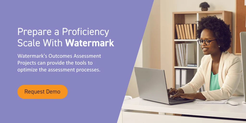 Prepare a Proficiency Scale With Watermark