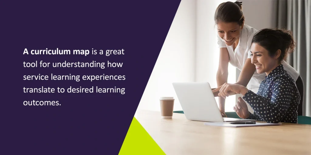 Clearly align experiences to learning outcomes