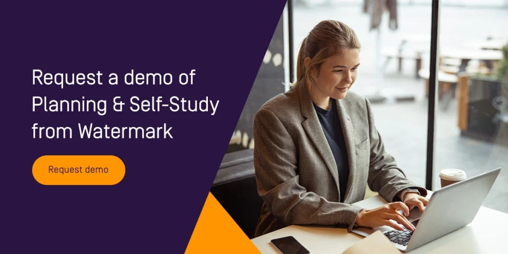 Request a demo of Watermark Planning & Self-Study