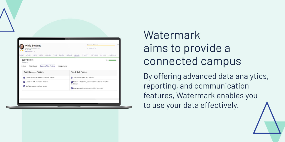 Watermark aims to provide a connected campus that prioritizes student success.