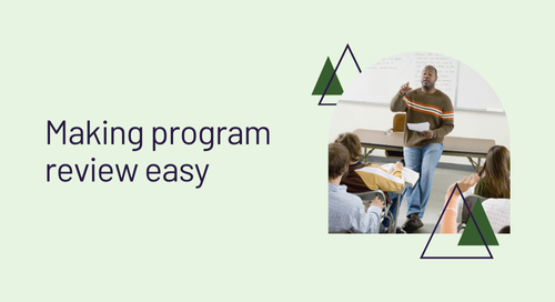 Making program review easy