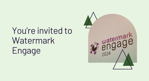 You’re Invited to Watermark Engage