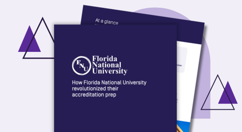 How Florida National University revolutionized their accreditation prep