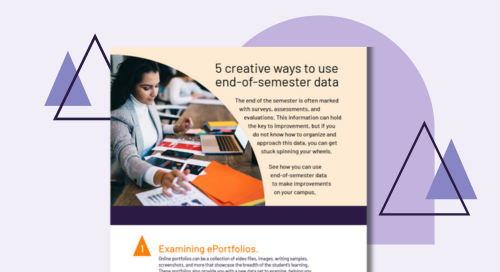 5 creative ways to use end of semester data