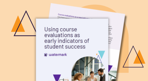 Using Course Evaluations as Early Indicators of Student Success