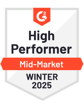 G2 Winter High Performer Badge